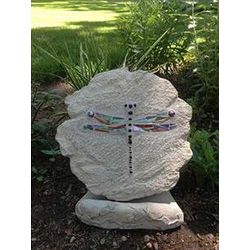 Dragonfly Garden Stepping Stone