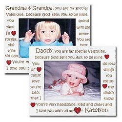 Personalized Family Valentine Frame