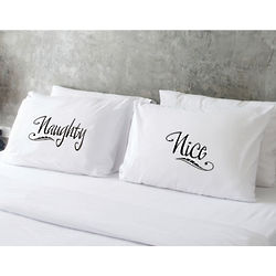 Naughty or Nice Pillowcases