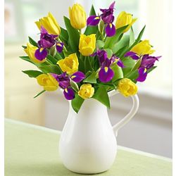 Pitcher Full of Spring Bouquet