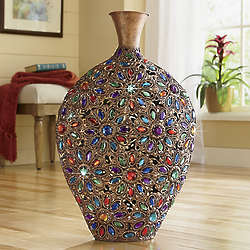 Handcrafted Jaipur Jewel Vase