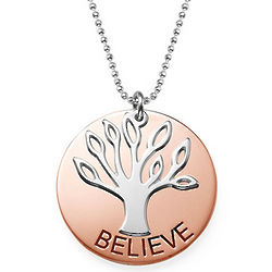 Inspirational Family Tree Necklace