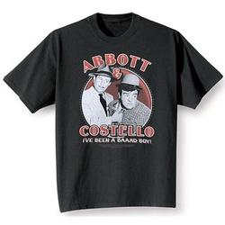 Abbott & Costello I've Been a Baaad Boy T-Shirt