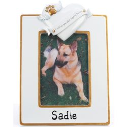 Personalized When I Get to Heaven Pet Memorial Frame