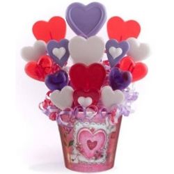 Heart of Hearts Lollipop Bouquet