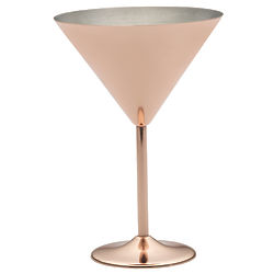 Modernist Copper Plated Martini Cup