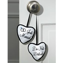 Do Not Disturb Heart Door Hangers