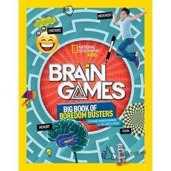 National Geographic Kids - Big Book of Brain Game Boredom Busters