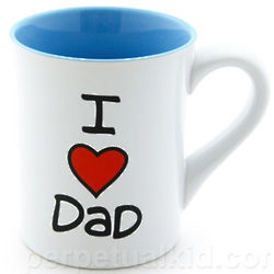 I Heart Dad Coffee Mug