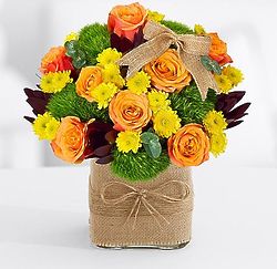 Country Cheer Floral Centerpiece