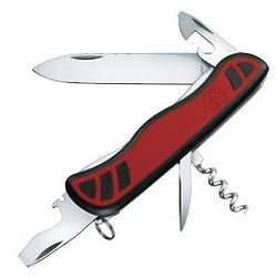 Nomad Lockblade Swiss Army Knife in Red