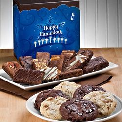 Cookies and Sprites in Happy Hanukkah Gift Box