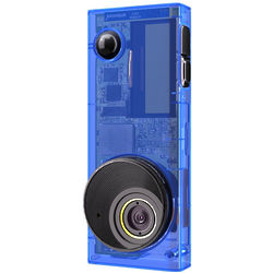 Blue Autographer Digital Camera