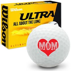 I Heart Mom Ultra Ultimate Distance Golf Balls
