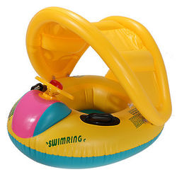Baby's Pool Float with Sunshade