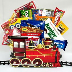 Holiday Express Candy Gift Basket