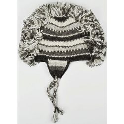 Wool Fleece-Lined Mohawk Hat