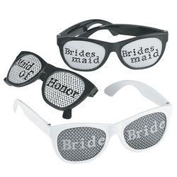 Bridal Party Pinhole Glasses
