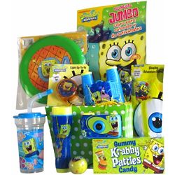 Spongebob Barrel of Fun and Games Gift Box