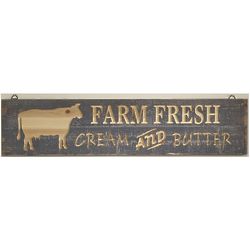 Farm Fresh Cream and Butter 30" Sign