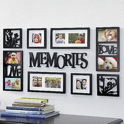 Memories 9-Piece Wall Frames Decor
