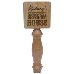 Personal Brew House Natural Wood Tap Handle
