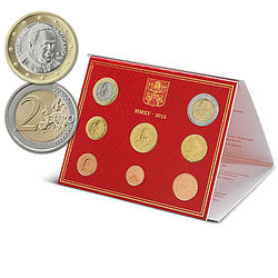 2015 Pope Francis Vatican Coin Set with Display Box