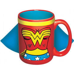 Wonder Woman's Not Invisible Caped Mug