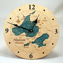 Madison Lakes Wall Clock