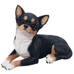 Original Size Tri-Color Chihuahua Sculpture
