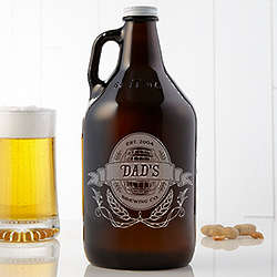 Dad's Brewing Co. Personalized Beer Growler