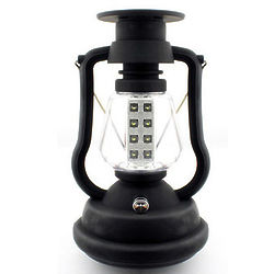 Solar Dynamo Rechargeable Camping Lamp