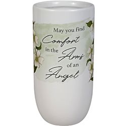 Arms of an Angel 8" Memorial Vase