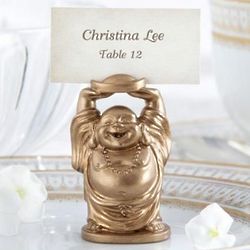 Laughing Buddha Place Card Holders