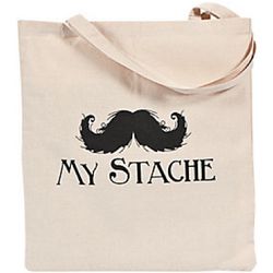 My Stache Mustache Tote