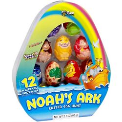 Noah's Ark Candy-Filled Easter Eggs