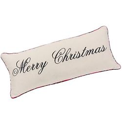 24" Merry Christmas Accent Pillow
