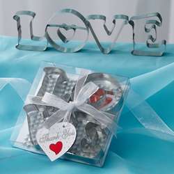 Love Cookie Cutters Favor