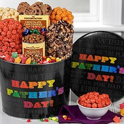 Say it in Color Father's Day Snack Gift Tin