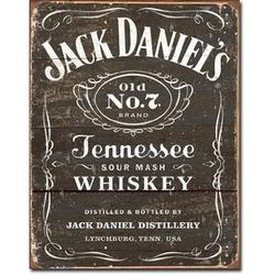 Jack Daniel's Weathered Logo Tin Sign