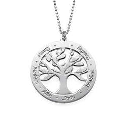 Engraved Tree of Life Necklace