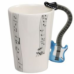 Electric Guitar Musical Themed Mug
