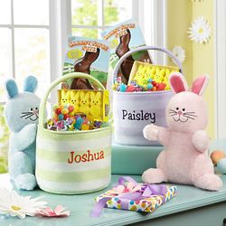 Personalized Boppin' Bunnies Easter Gift Basket