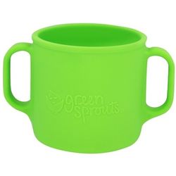 Green Silicone Learning Cup