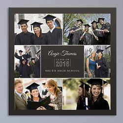 Graduation Custom Photo Collage Canvas