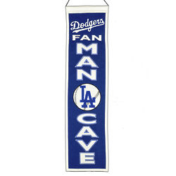 Los Angeles Dodgers Man Cave Banner