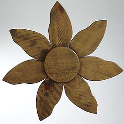 Wood Wall Flower