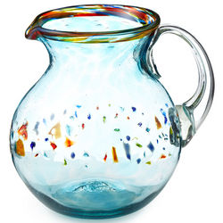 Recycled Verano Glass Pitcher