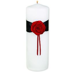 Midnight Rose Unity Candle