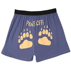 Paws Off Comical Boxers
